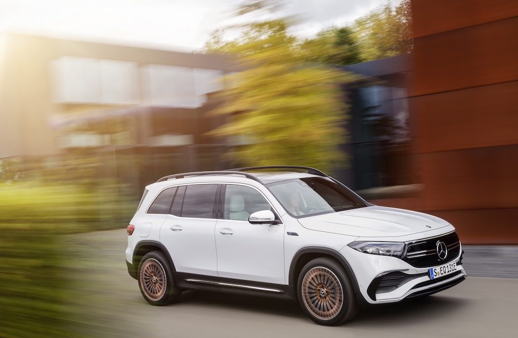 Mercedes Benz Reveals Eqb Seven Seater Electric Suv