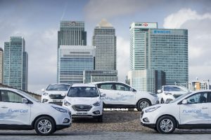 Hydrogen fuel cell vehicles in London