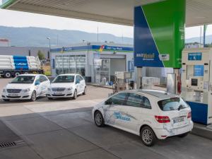 Grand opening of the hydrogen filling station in Metzingen.