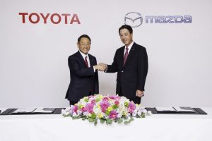 Toyota Mazda EV agreement