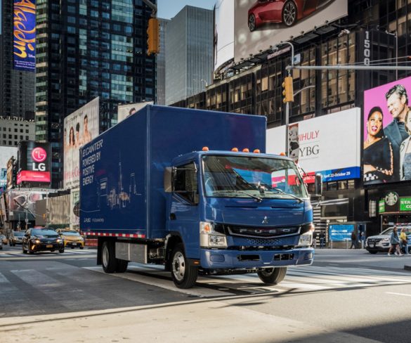 Fuso eCanter becomes first light EV truck with CCS rapid charging