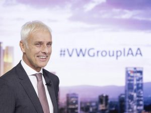 Matthias Müller, Volkswagen Group chairman of the board of management