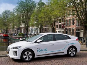 Hyundai Ioniq Amsterdam car share