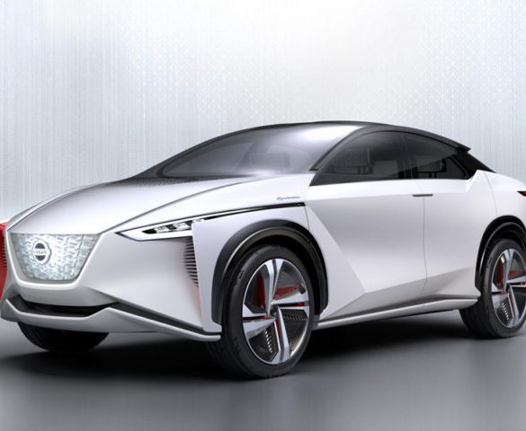 Nissan showcases electric crossover and performance Leaf