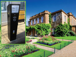 EV charge points prove popular with customers at hotel chain