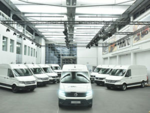 First e-Crafter vehicles in customers' hands