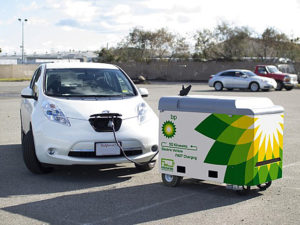 BP invested in mobile electric vehicle charging company FreeWire