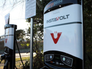 The InstaVolt chargers are being deployed at nine Cornwall Garage Group stations.