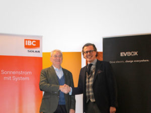 IBC Solar and EVBox announce partnership to combine solar energy and electric vehicle charging