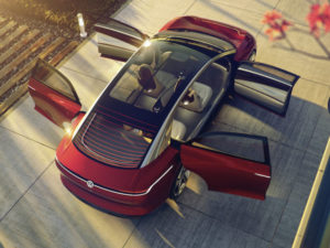 Volkswagen's I.D. Vizzion luxury saloon concept