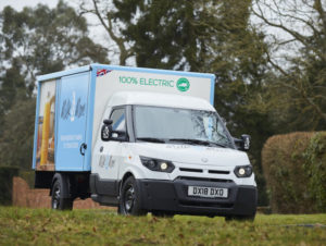 Milk & More is the first UK company to deploy the StreetScooter electric vans
