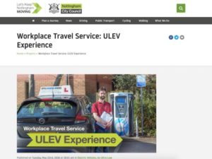 The ULEV Experience brings access to ULEV funding support, advice and free vehicle trials