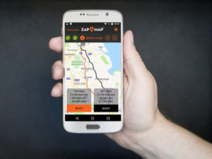 Zap-Map’s app updates now offers a ‘quick plan’, suggesting rapid chargers within a mile of a chosen route