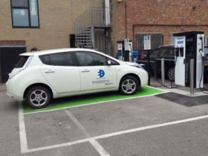 eVolt has already deployed two chargers in the Adam and Eve car park in Cambridge