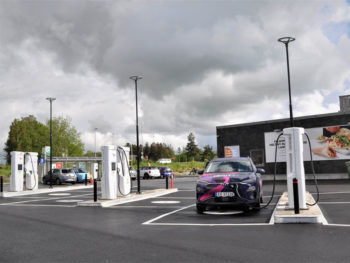 New charge point locations have stemmed from companies including Ionity that has begun installing 350kW ultra-rapids in the UK