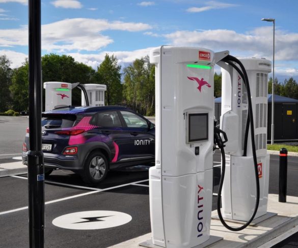 Ionity installs 100th 350kW rapid charger in Europe