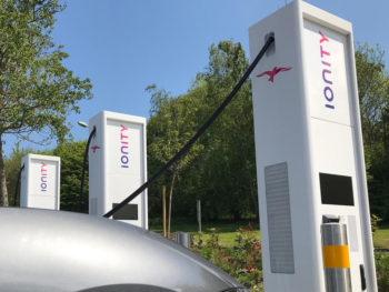 The first of the new Ionity/Extra charging stations will be located at Extra’s new M1 J45 Leeds Skelton Lake MSA later this year