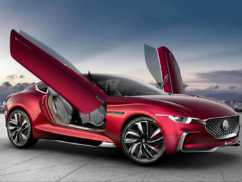 The forthcoming MG electric sports car may resemble the 2017 E-Motion concept