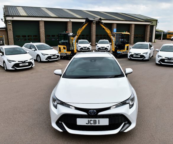 JCB replaces sales fleet with Toyota Corolla hybrids