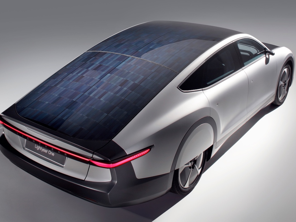 World’s first longrange solar electricpowered car enhances
