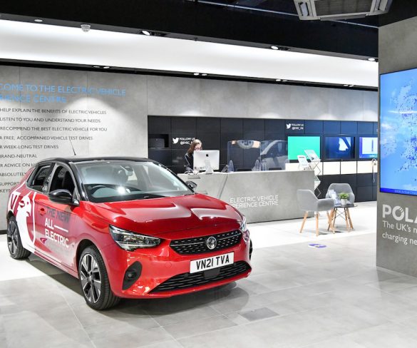 Vauxhall supplies fleet of electric Corsa-e and Mokka-e to EV Experience Centre