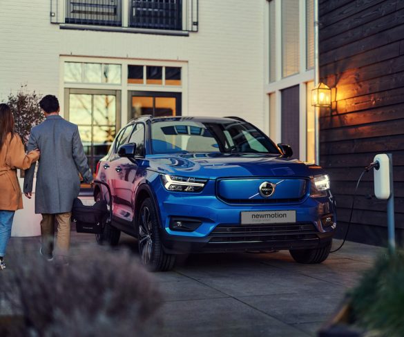 NewMotion to support Volvo customers with home charge points