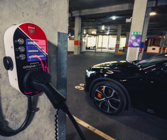 Arsenal installs electric car charging for fans at Emirates Stadium