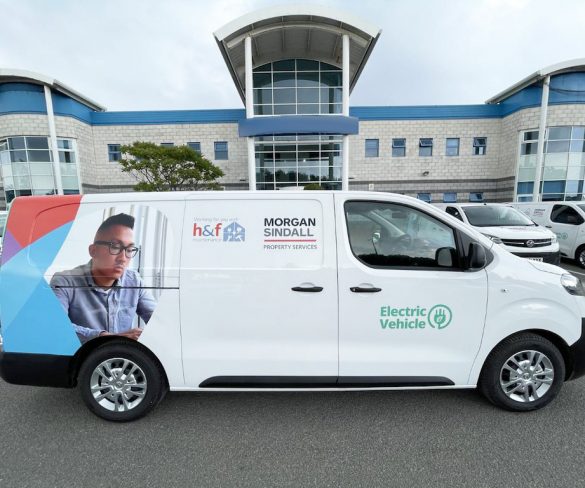 Morgan Sindall Property Services puts first electric vans on fleet
