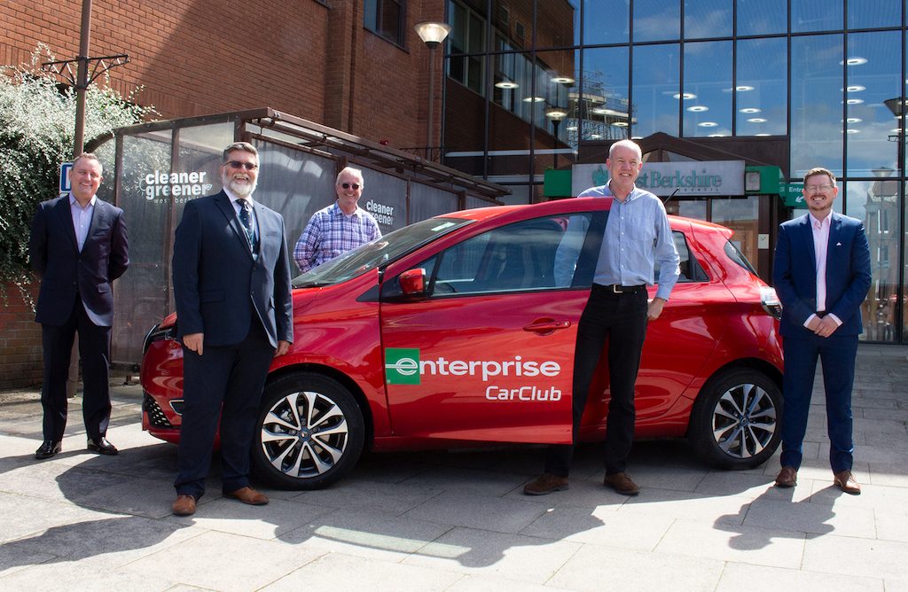 Enterprise Car Club launches in Newbury with EVs and hybrids