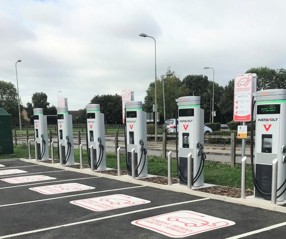 InstaVolt doubles number of chargers at Banbury hub
