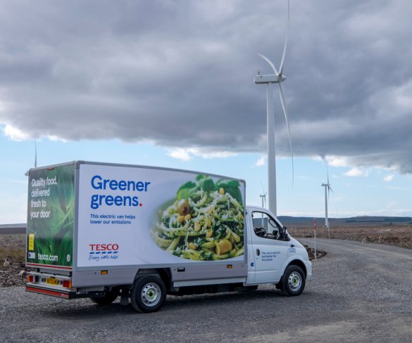 Tesco signs up EO Charging to power electric van delivery fleet