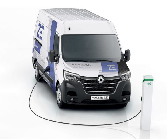 Electric Renault Trucks Master Z.E. van gets extra driving range
