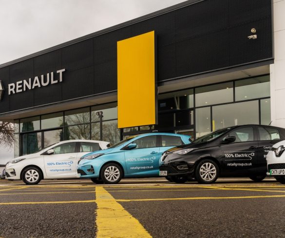 Renault Retail Group courtesy car fleet goes all-electric