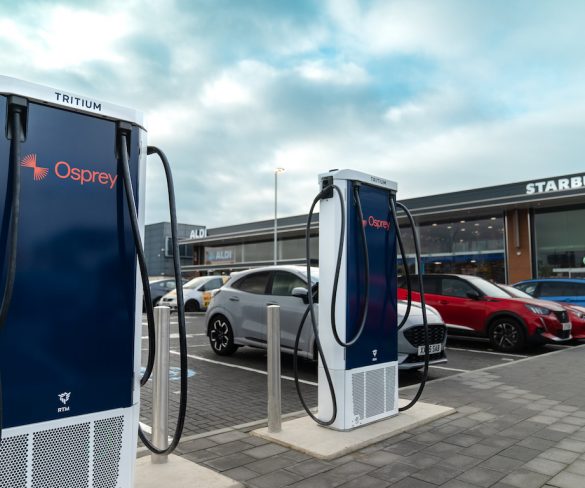 Osprey partnership to open up rapid onsite EV charging at retail parks