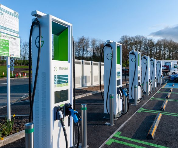 Motorway electric vehicle charger target missed, finds RAC