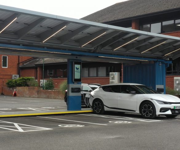 New pop-up solar EV charging hub is deployable in 24 hours