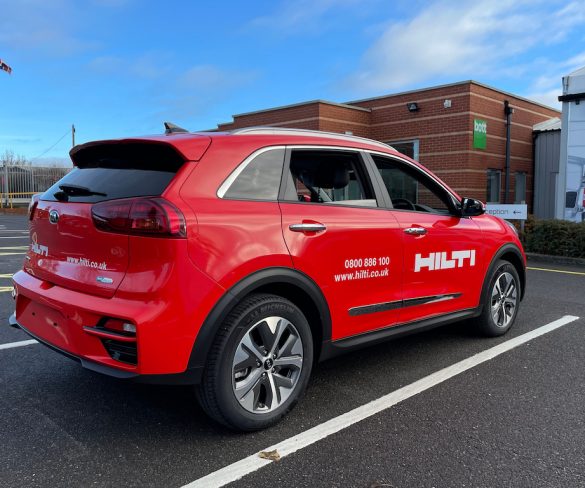 Hilti transitions 200+ car fleet to electric power   