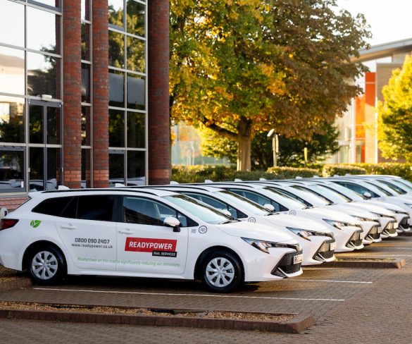 Readypower Group switches from diesel vans to hybrid Toyota Corolla Commercial