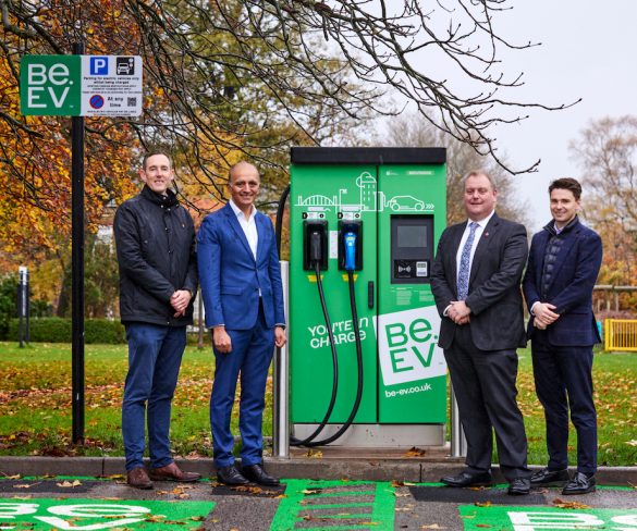 Trafford Council launches first of 100 new EV charging bays