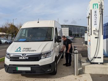 First Hydrogen Vans Ready For Maiden Test Run