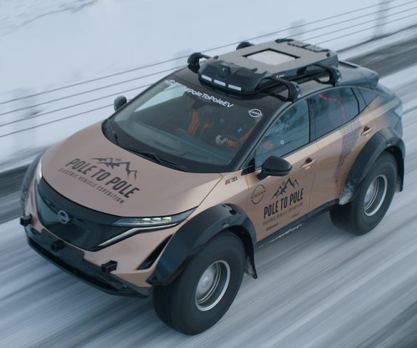 Electric Nissan Ariya to cover 17,000 miles in epic Pole to Pole expedition