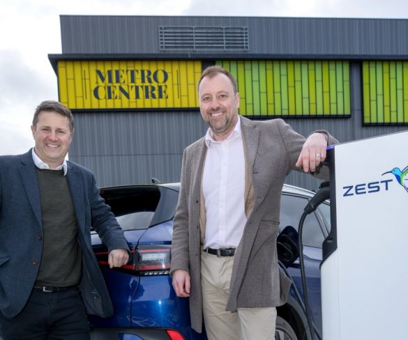 Zest opens major EV charging site at Metrocentre