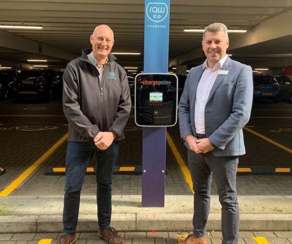 Raw Charging installs major new EV charging hub at Brent Cross