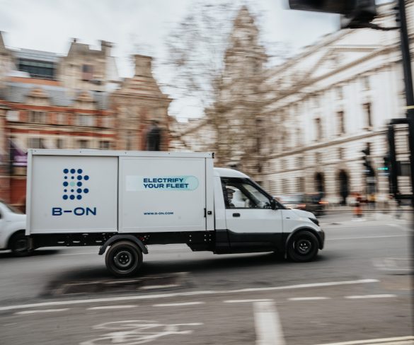 B–ON teams with EO Charging for combined electric van and fleet charging package