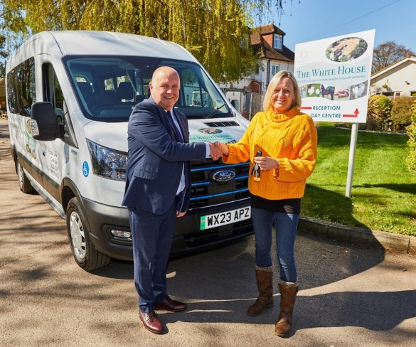 First all-electric Ford E-Transit 15-seat minibus delivered in UK