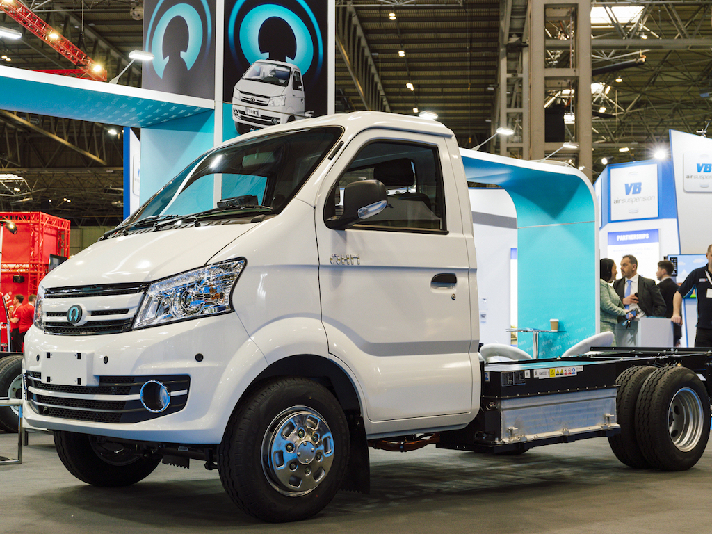 OHM Vehicles launches in UK with flagship 3.5tonne electric chassis cab