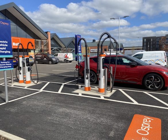 Osprey on track for over 1,000 live charge points by 2024