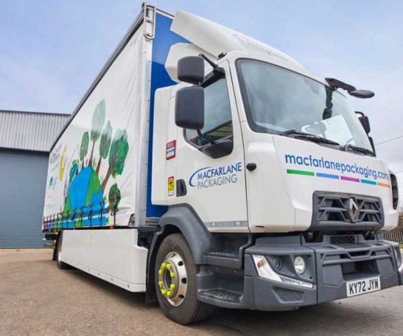 Macfarlane Packaging goes electric on delivery fleet