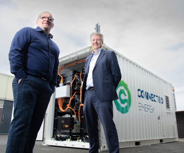 Fleet uses old EV batteries to charge new EVs
