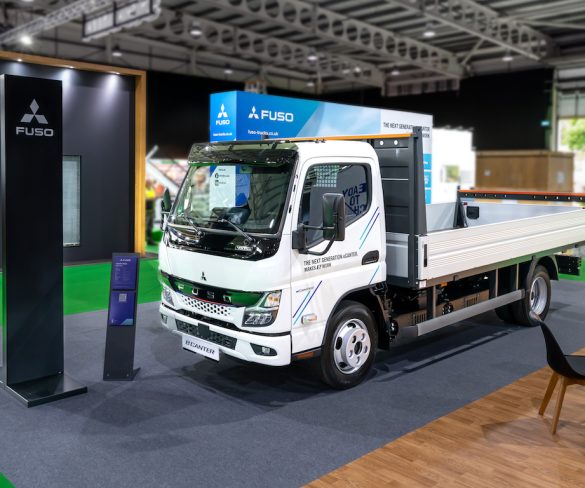 New Fuso eCanter light truck debuts at Road Transport Expo